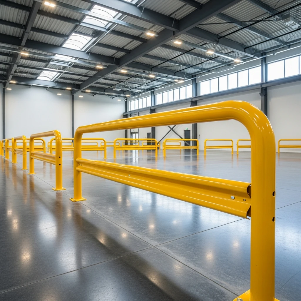 Warehouse guard rail installation Sydney