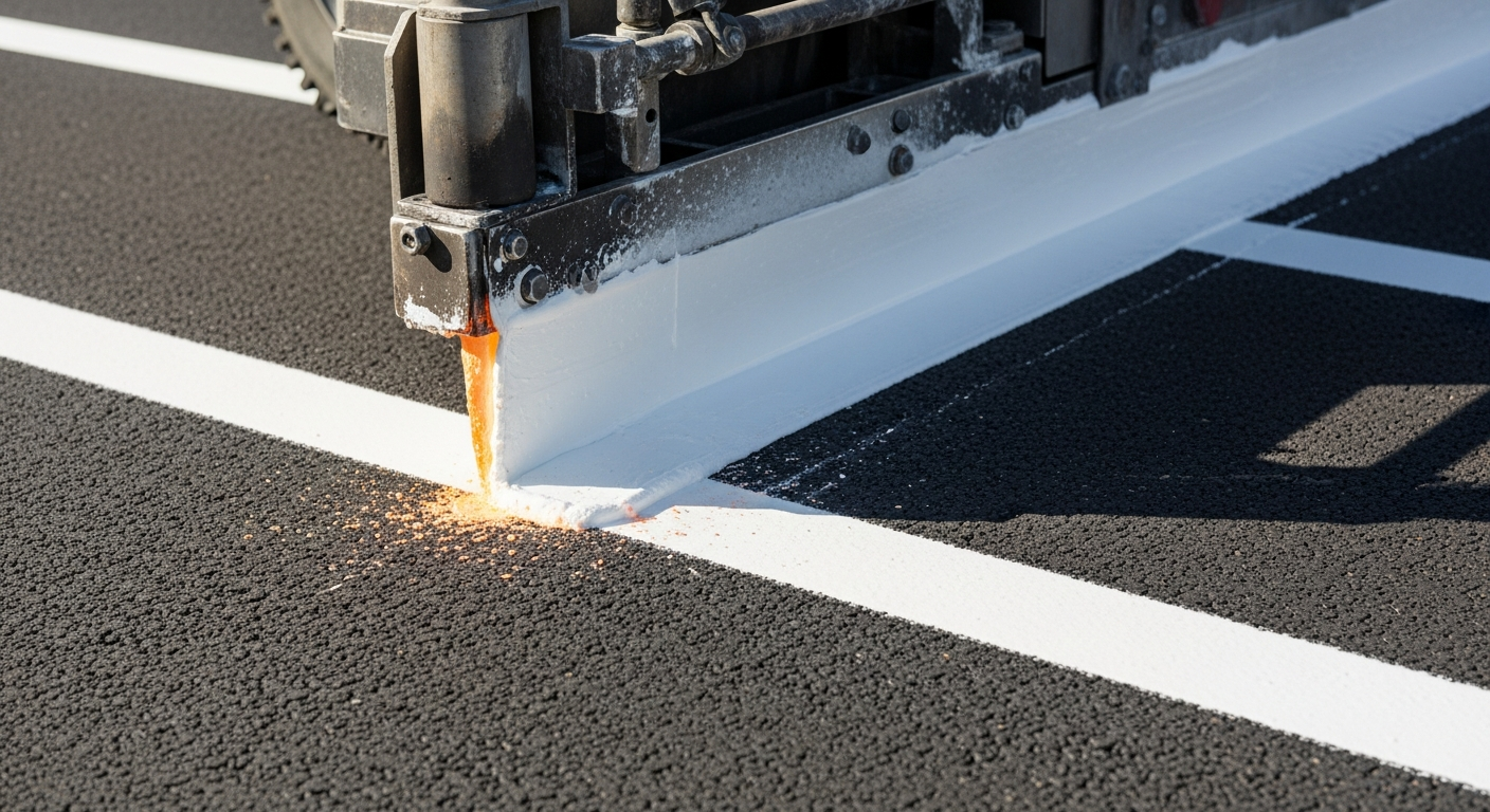 Thermoplastic road marking Sydney