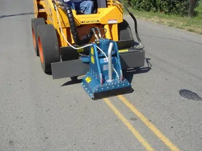 Line marking removal in Sydney - project example 2