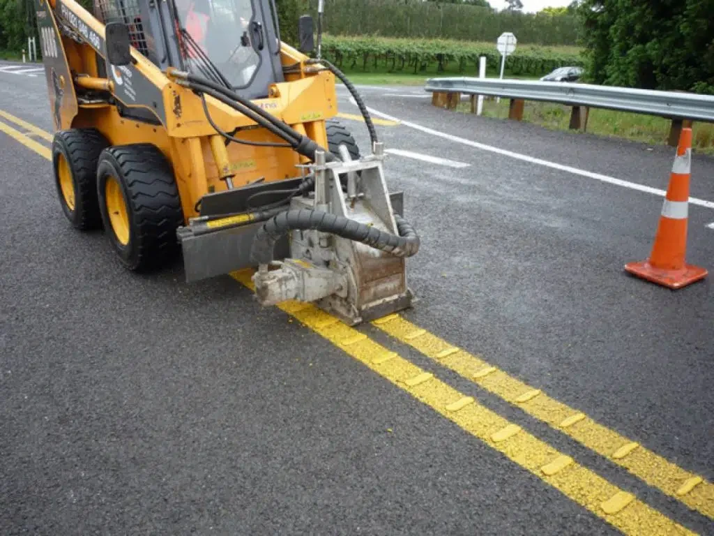 Line marking removal in Sydney - project example 3